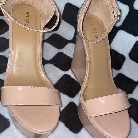 Nude wedges - Picture 2 of 2